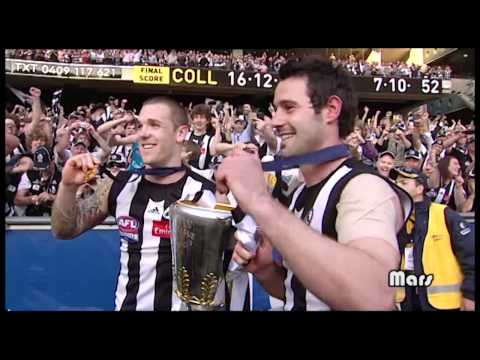 Collingwoods lap of honour after the grand final replay