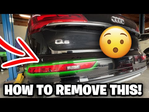 How To Remove Audi Q5 Rear Tail Light EASY