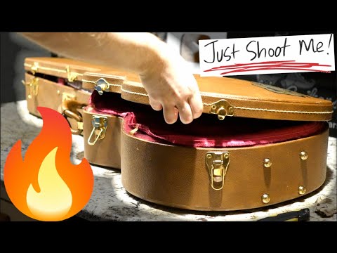 Video! 2001 "Just Shoot Me" Gibson ES-175 Black Top Sunburst Back/Sides | Burnt on TV image 26