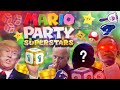 Trump Obama Biden Play An Even Crazier Game Of Mario Party Superstars Ft A Special Guest