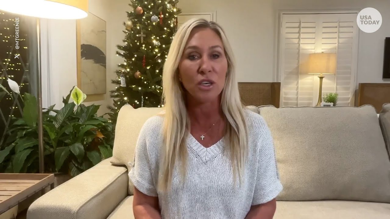 Marjorie Taylor Greene explains why she is resigning from Congress