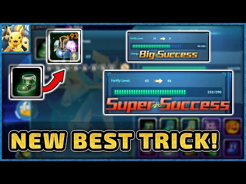 New Gear Trick!! Best Fortifying Method - Pokeland Legends