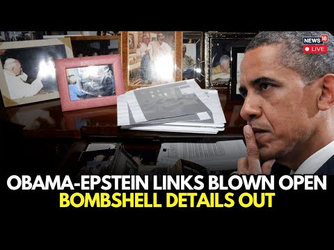 TRUMP VS OBAMA: The Explosive New Evidence in the Epstein Scandal Revealed | LIVE | N18G News18