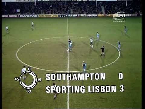 1981-82 Southampton v Sporting Lisbon UEFA Cup