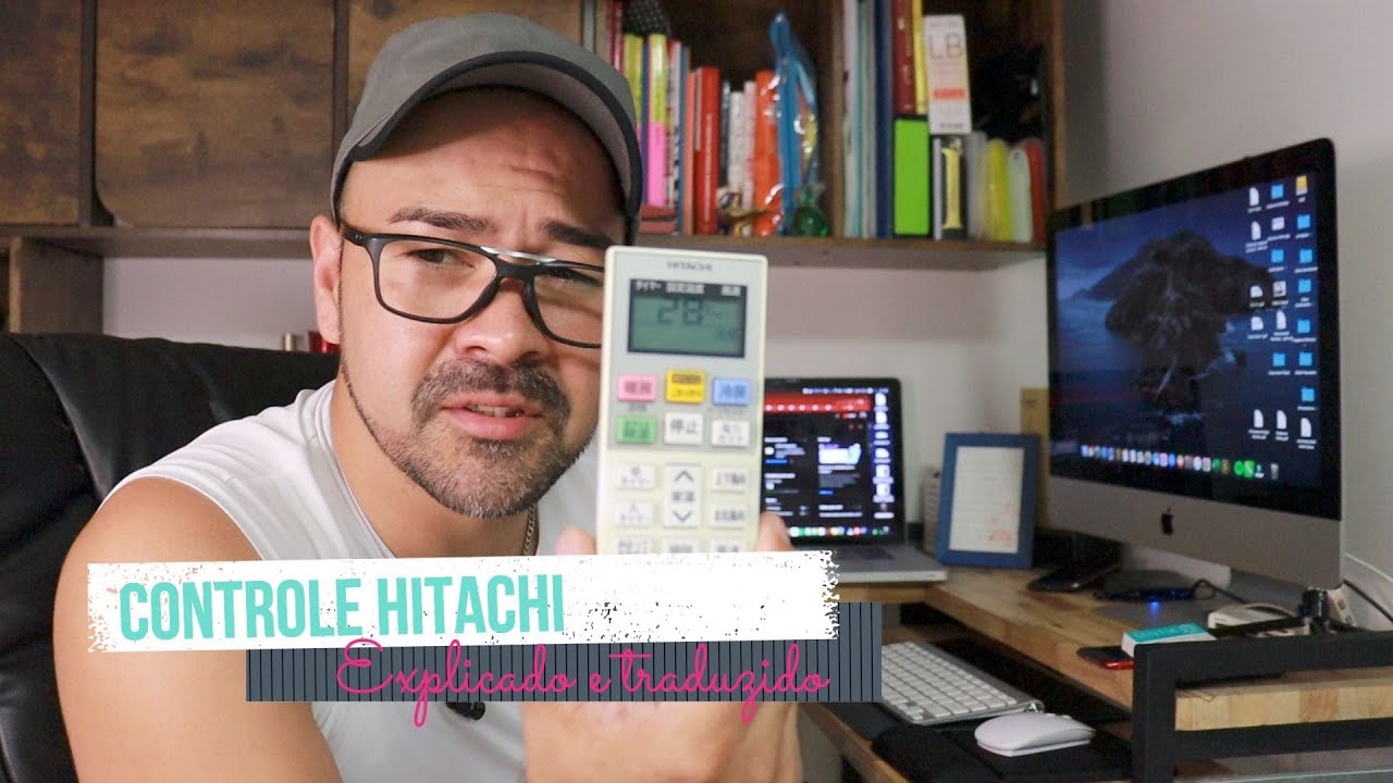 Controle traduzido (Hitachi)