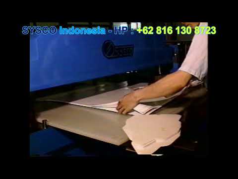 Sysco ABC-E2550 Die Cutting Machine