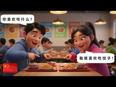 25 Minutes of Chinese Conversation for Beginners (HSK 1-2 Level) | Likes and Dislikes