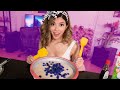 I Tried Making Blueberry Ice Cream Rolls GONE WRONG Again