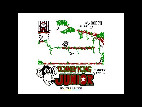 Enterprise 128 Game: Donkey Kong Junior (2019)