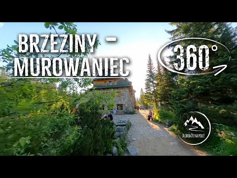 Szlak Brzeziny - Murowaniec - Wycieczka 360° - odcinek 1/5 z drogi na Kościelec
