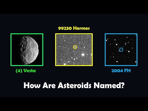 How Are Asteroids Or Minor Planets Named?