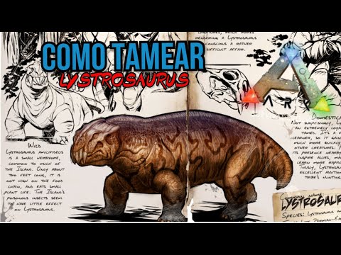 Cómo TAMEAR a tu LYSTROSAURUS y PARA QUÉ SIRVE | ARK MOBILE