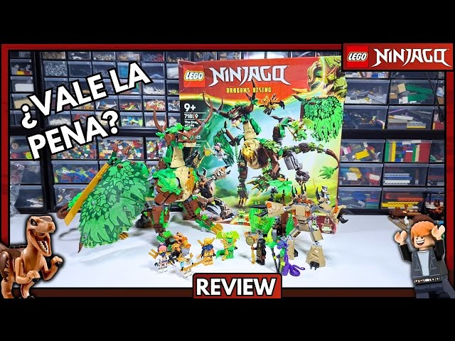Vídeo relacionado con LEGO Ninjago Dragón de la Vida de Juguete - Figura Articulada de Dragón, Meca de Monstruo, 8 Minifiguras y Armas Ninjas Inc. Catana y Espada - Regalo para Niños de 8+ Años y Fans de la Serie - 71859