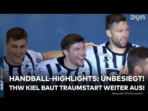 HANDBALL: Weiter ungeschlagen! THW Kiel feiert dritten Sieg im dritten Spiel | Highlights #hbl