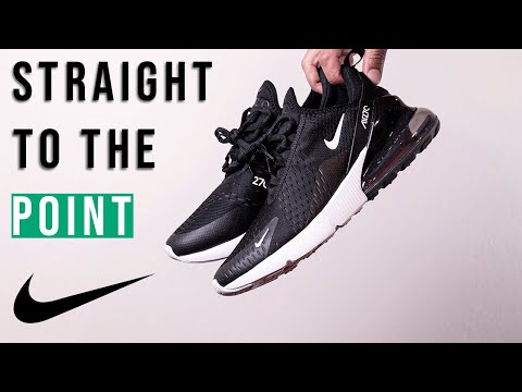 Nike Air Max 270 Review Black and White