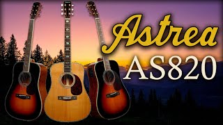 Video thumbnail for Astrea AS820 Acoustic Guitar: Pure All-Solid Wood Excellence with Beautiful Abalone Details! by GuitarfetishTV