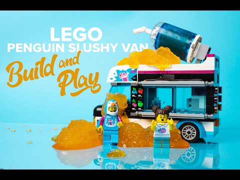 LEGO City Penguin Slushy Van | SPEED BUILD & PLAY!