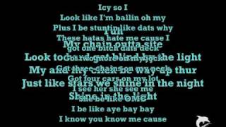 Piece and chain swangin - dorrough - lyrics (on screen)