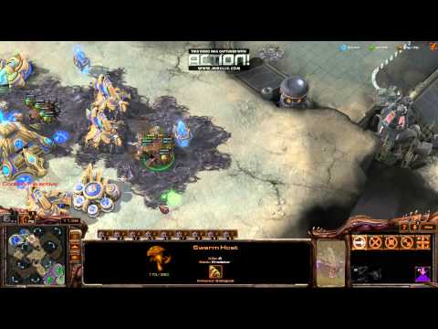 SC2 CustomCraft Swarm Hosts in Action