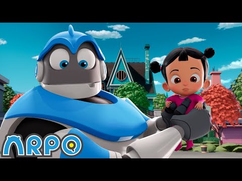 Arpo Robot Babysitter | Original Trailer | Funny Cartoons for Kids | Arpo the Robot