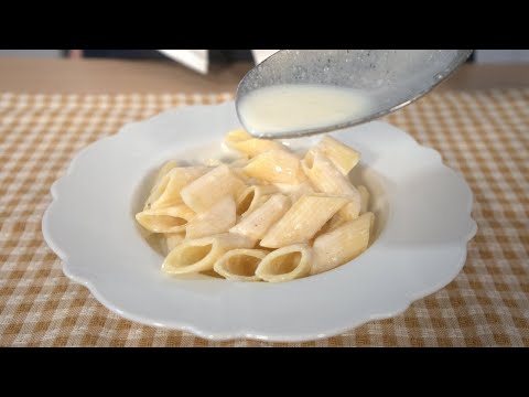 Pasta ai quattro formaggi, ricetta SENZA PANNA ( gorgonzola, taleggio, Asiago e Emmenthal)