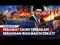 Serangan Brutal! Pesawat Saudi Terbakar di Bandara Riyadh, Iran Siap Gempur Lebih Dahsyat