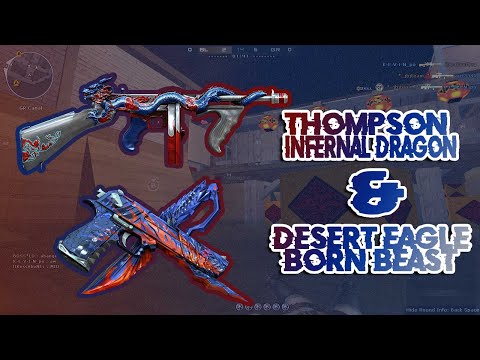 Crossfire PH | Thompson Infernal Dragon & D.E - Born Beast Prime Set