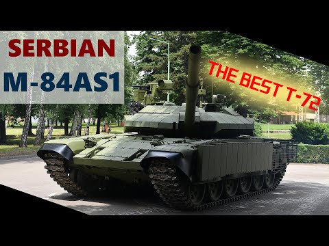 New Serbian M-84AS1. The best T-72 modernization yet.