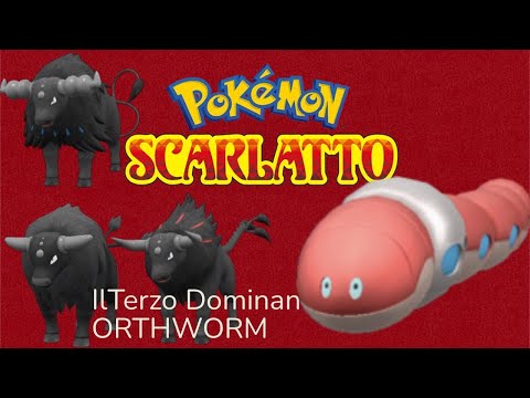 Pokemon Scarlatto Tauros contro il Terzo Pokèmon Dominante ORTHWORM