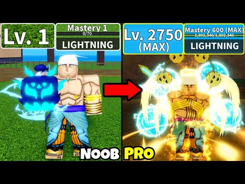 Beating Blox Fruits as Enel! Full Angel v4 Awakening + Max Lightning v2 + Max Pole v2 + Max Level!