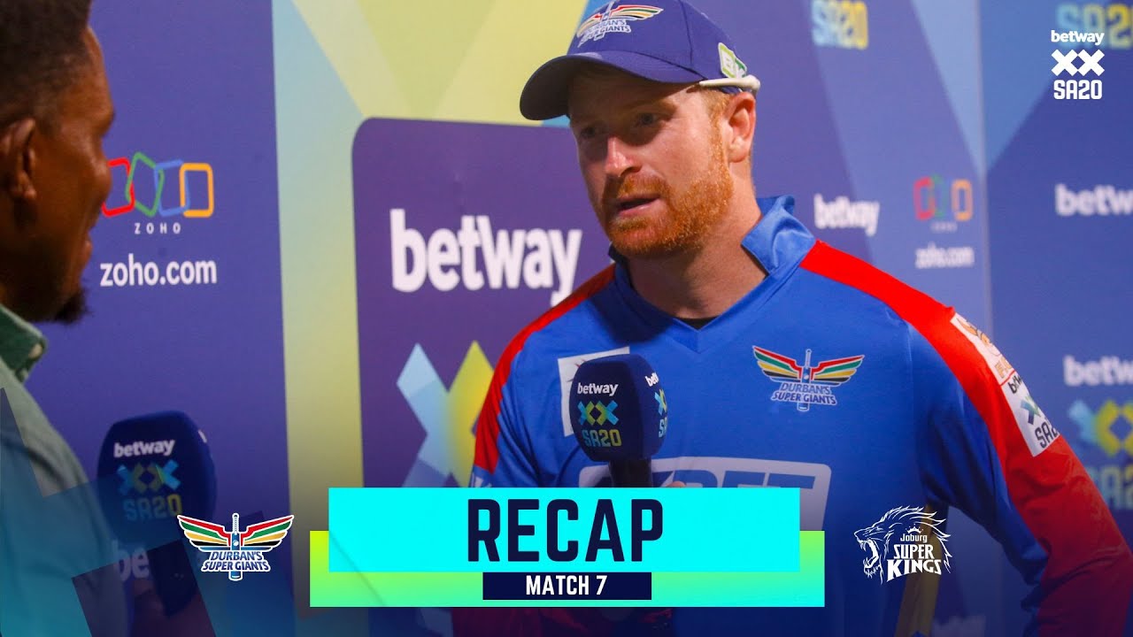 Betway SA20 | Match 7 Recap | Durban's Super Giants v Joburg Super Kings