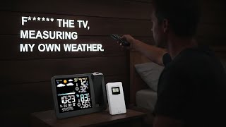 My Own Weather Man! (Projection Clock & Forecast)