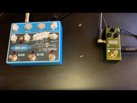 Nocturne Mystery Brain vs MXR Carbon Copy ... It's Slapback time !!!