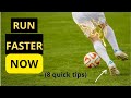 How to Run Faster in Soccer - 8 Important Tips bij an expert!