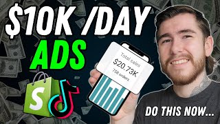 How To Get $10k /Day Video Ads For Your Shopify Dropshipping Store