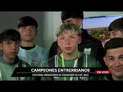 Cultural Aranguren campeón entrerriano cat 2012
