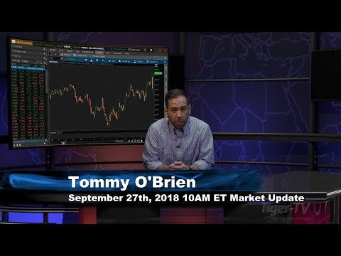 September 27th 10AM ET Market Update with Tommy O'Brien on TFNN