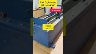 ductility test of bitumen is code | civil engineering lab instrument #shorts #techsethia