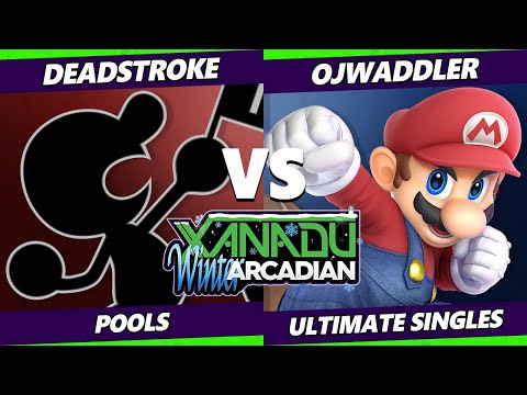 Xanadu Winter Arcadian - Deadstroke (Game & Watch) Vs. Ojwaddler (Mario) Smash Ultimate - SSBU
