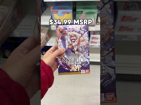 One Piece Over Pokemon?? Starter Deck ST21 Gear 5 Luffy #onepiece #optcg #pokemon