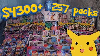 Opening my entire sealed pokemon collection