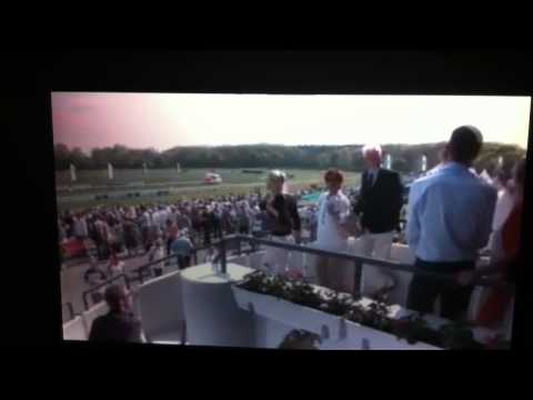 Werbung für Hannover 96 Renntag am 29.04.2012 Galopprennbahn Neue Bult, Hannover-Langenhagen