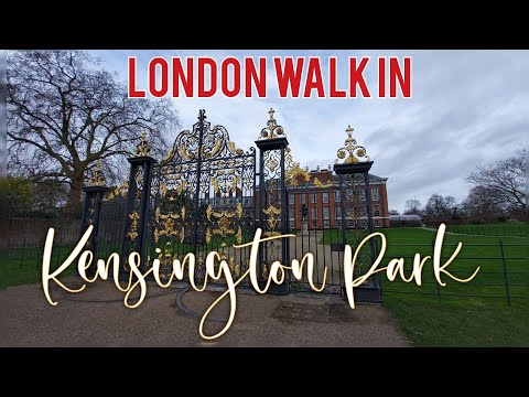 London walk in Kensington Park, a beautiful place you should visit
