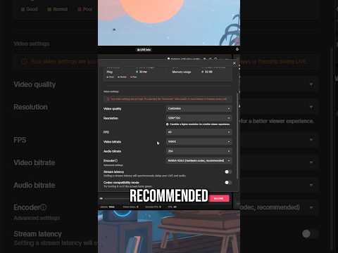 BEST TikTok Live Studio STREAMING Settings 2025!