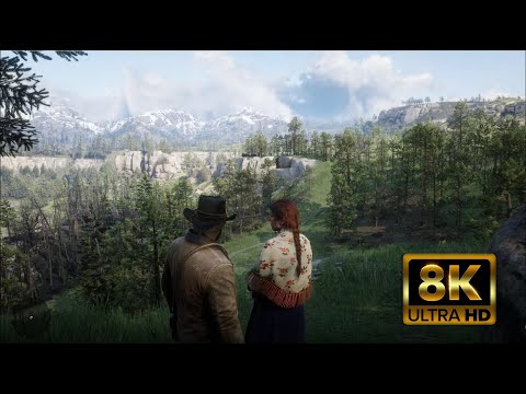 RTX 4090 -RDR 2 8K - NO DLSS 3 - ULTRA REALISTIC GRAPHIC - RDR 2 GAMEPLAY - 8K GAMING