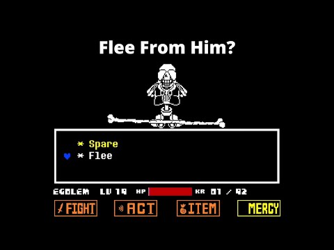 What Happens If You FLEE From Disbelief Papyrus?