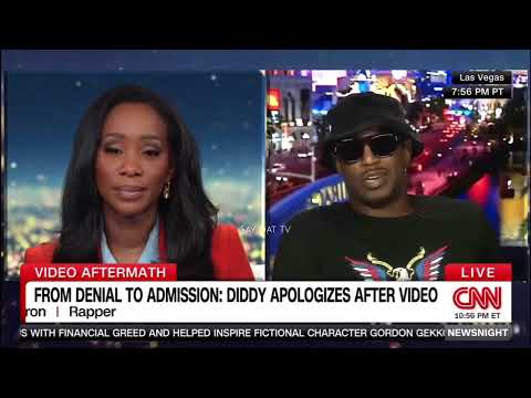 Camron's Outrageous Reaction To Diddy Hotel Video/Apology On CNN (Must See)