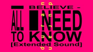 Duran Duran - I Believe - All I Need To Know [Extended Sound]