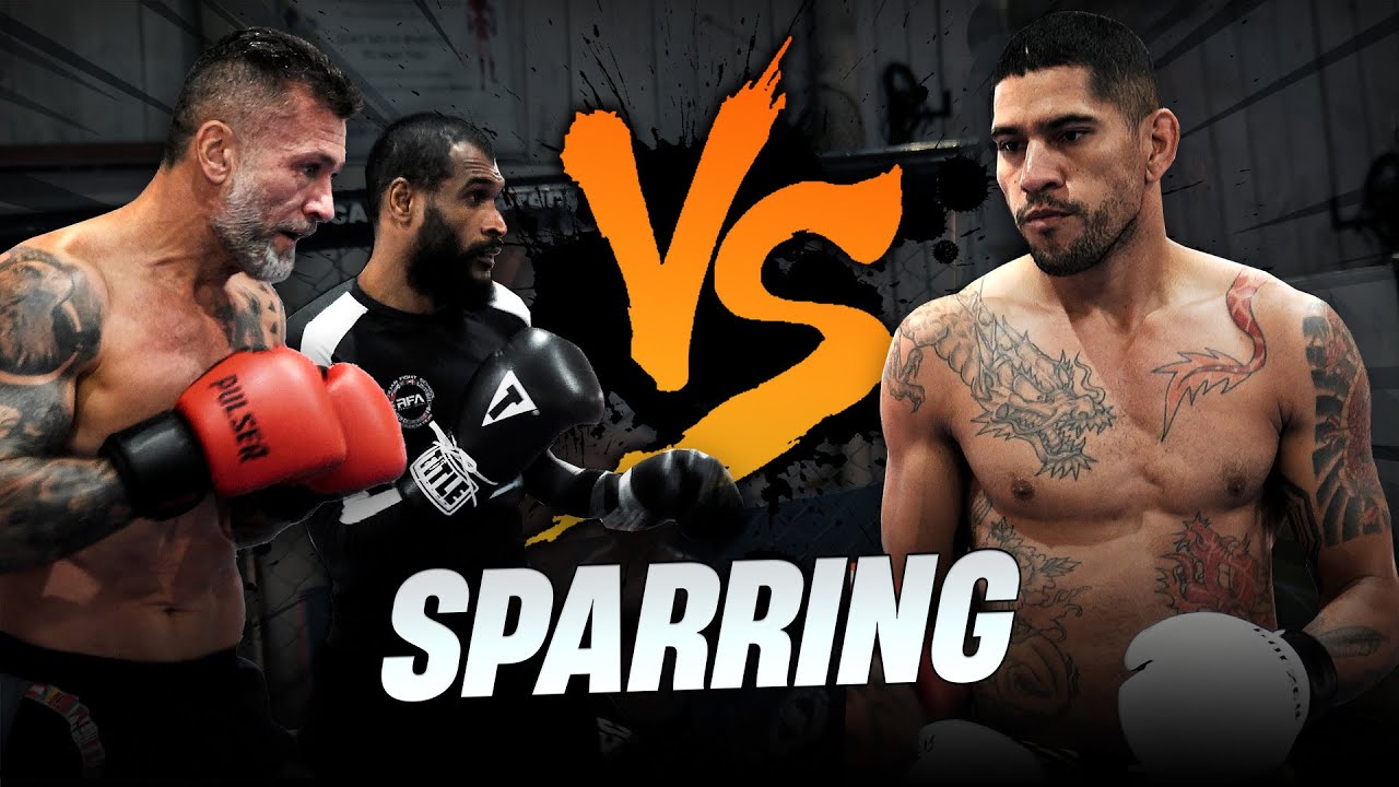 Alex Poatan vs Rangel Farias SPARRING