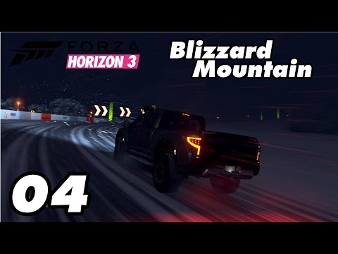 Let's Play Forza Horizon 3 Blizzard Mountain #04 - Blöde Driftzone